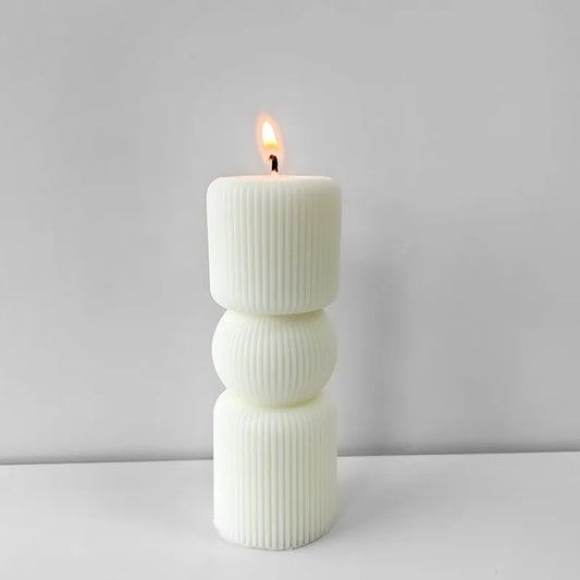 Cylindrical Ribbed Pillar