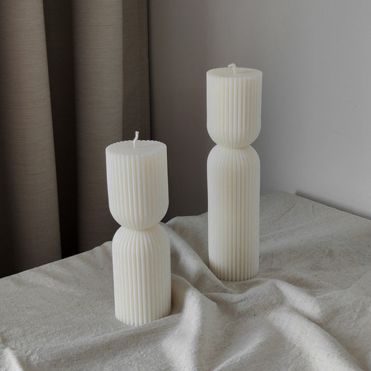 Hourglass Candle Set